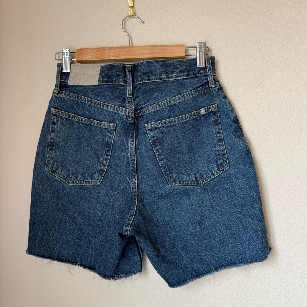 Everlane The Rigid Way-High Jean Short Cuttoff Size 26 - Picture 2 of 3